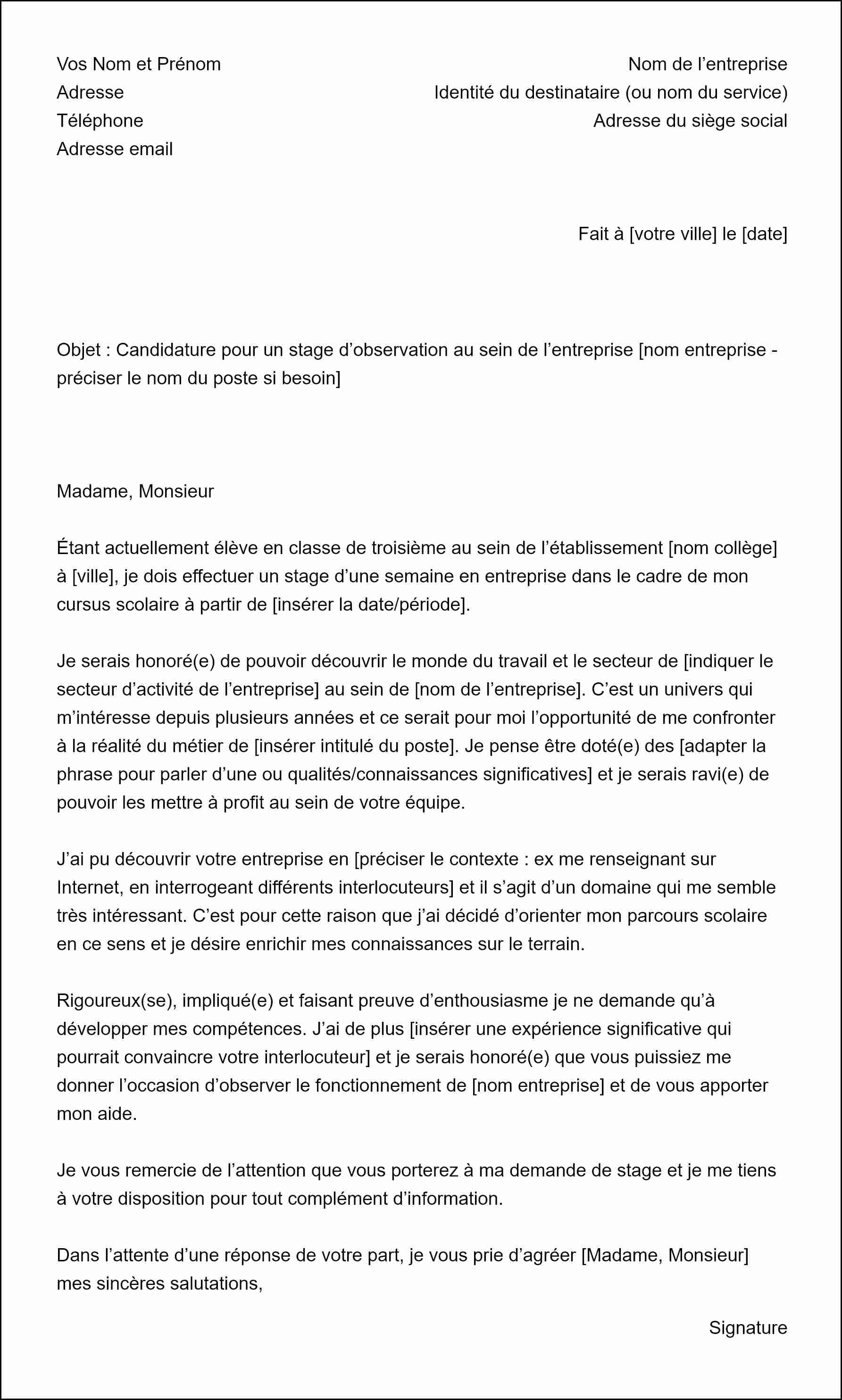 Formule De Politesse En Fin De Lettre De Motivation
